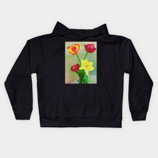 Bouquet For Mom Kids Hoodie